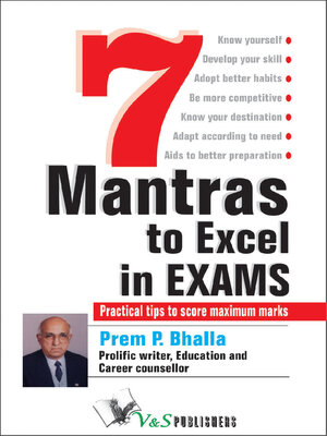 cover image of 7 Mantras to Excel in Exams